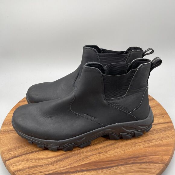 Columbia Fairbanks Rover Boots Mens 13 Black Waterproof Trail Hiking Walking main image 6